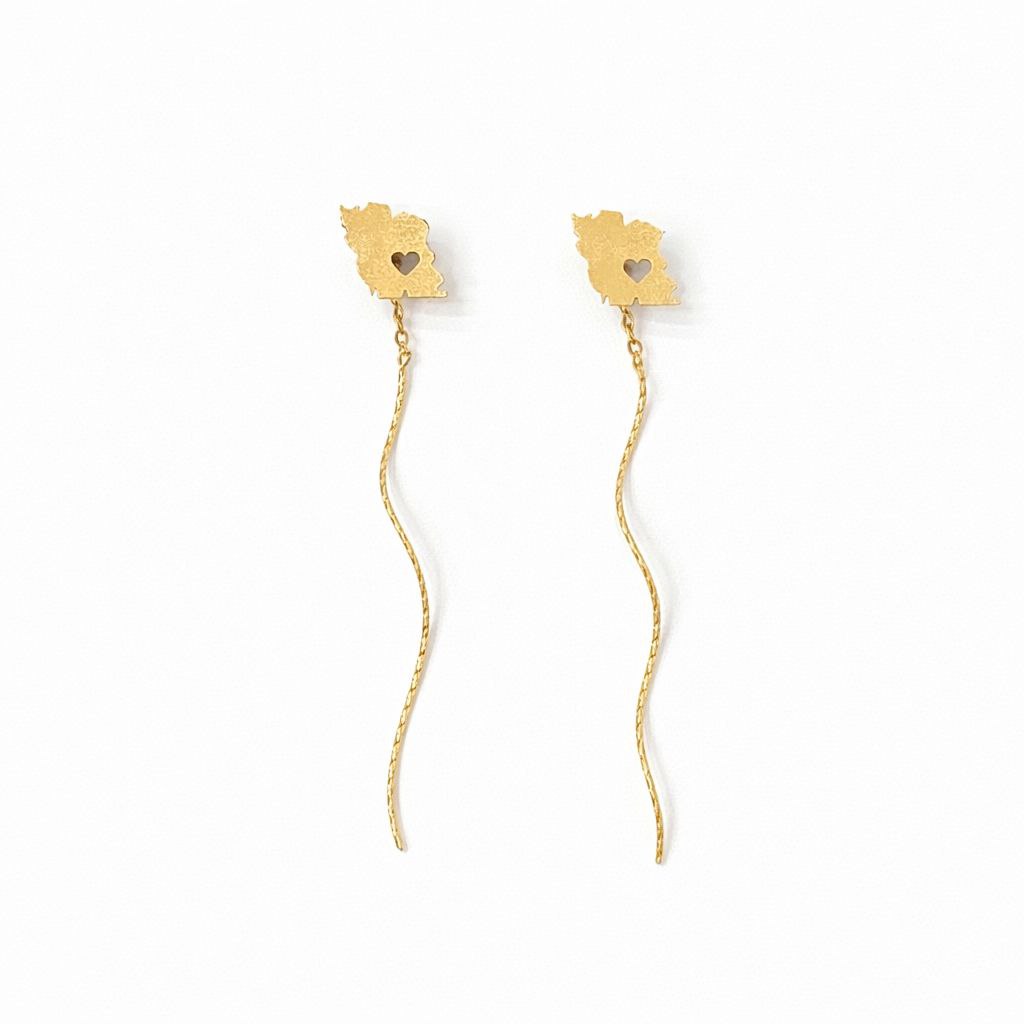 گوشواره میخی کد255